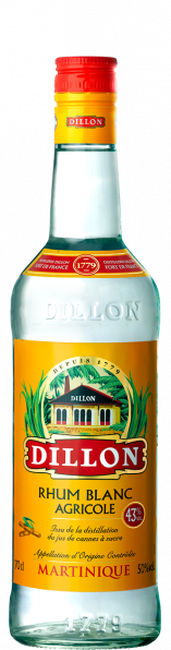 Rhum Blanc DILLON 43°